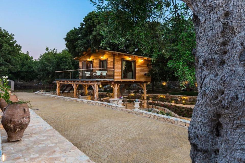 Stolidi Mou Treehouse Villa Atsipopoulo Ngoại thất bức ảnh