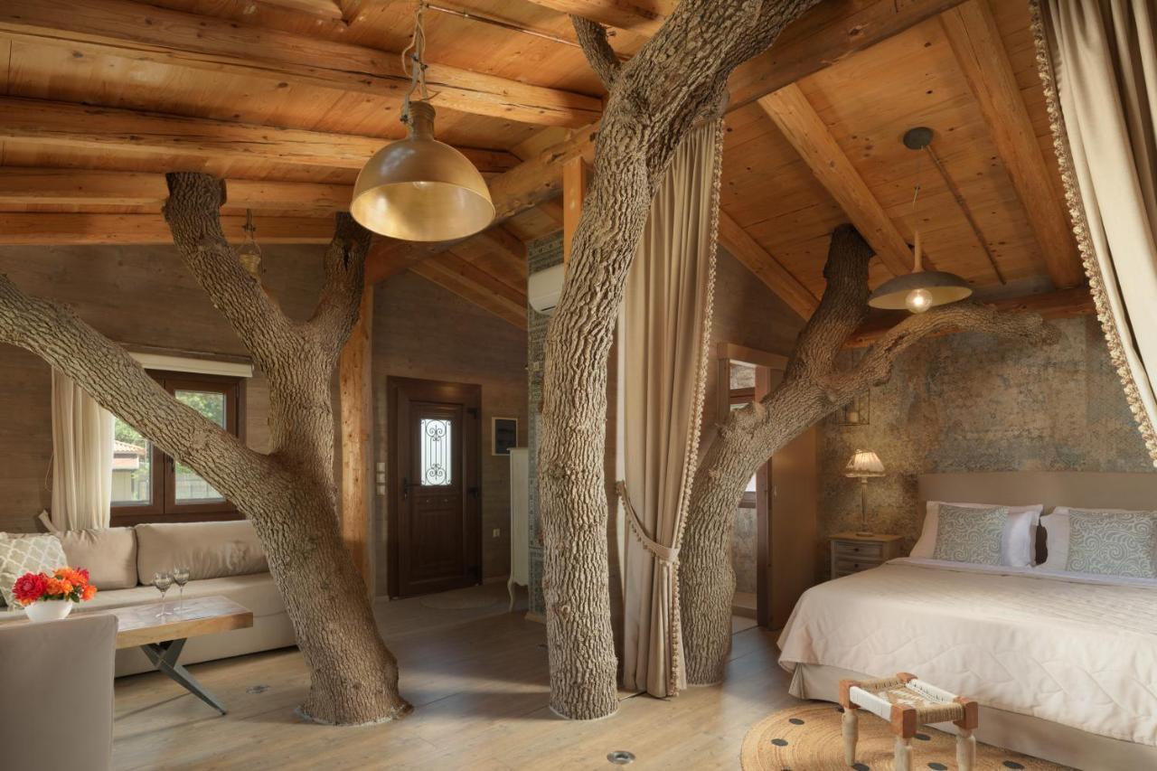 Stolidi Mou Treehouse Villa Atsipopoulo Ngoại thất bức ảnh