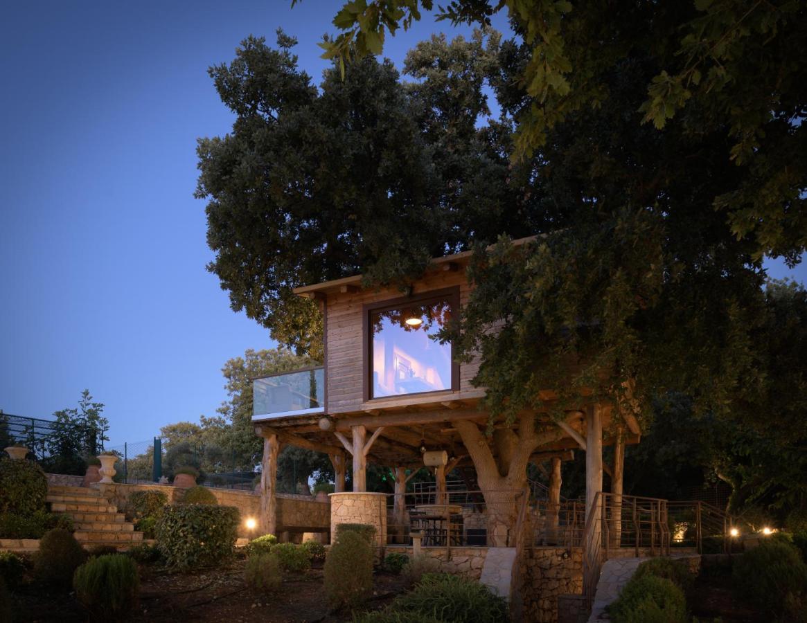 Stolidi Mou Treehouse Villa Atsipopoulo Ngoại thất bức ảnh